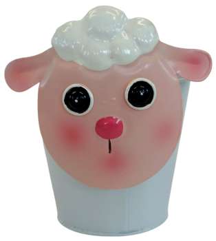 Preview: Lustiger Blumentopf Schaf - Gartendekoration